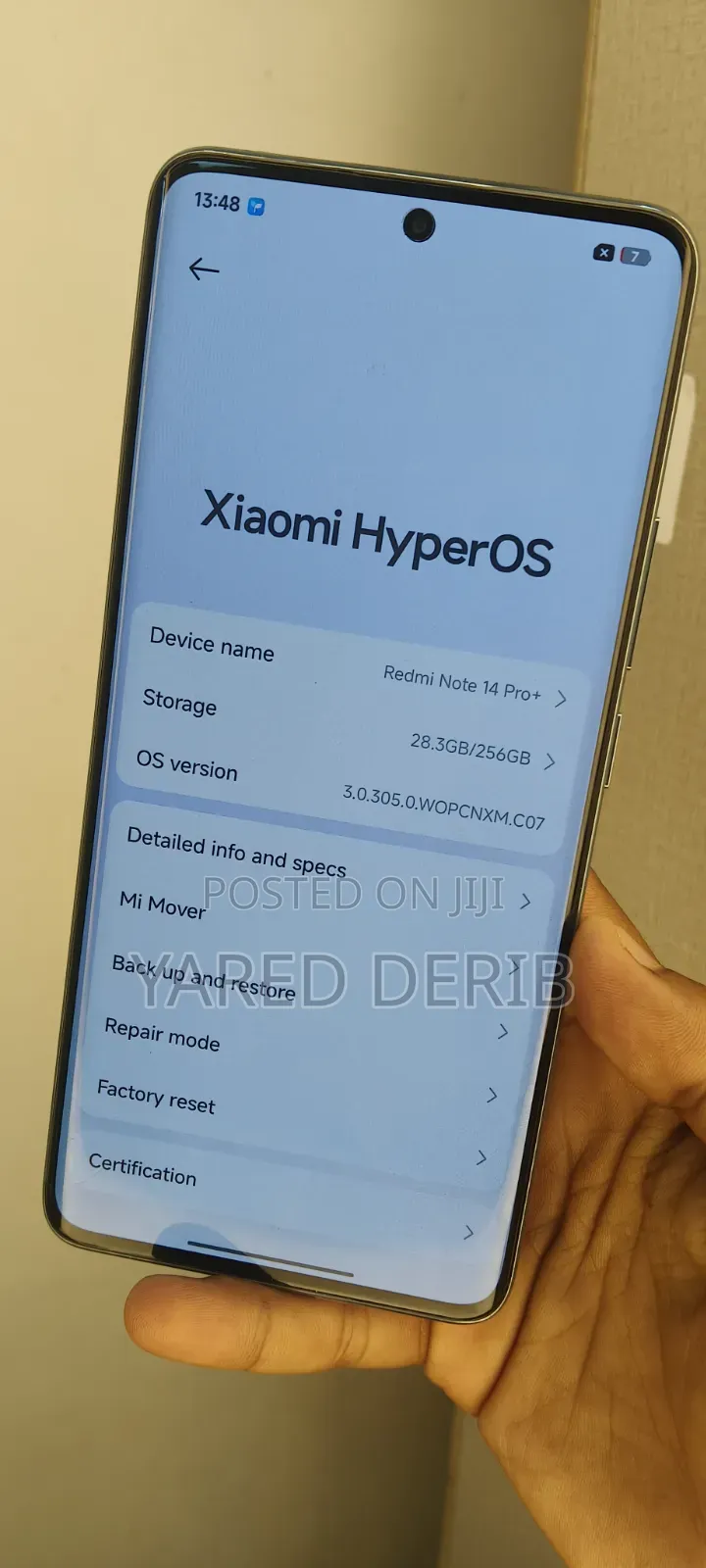 Xiaomi Redmi Note 14 Pro+ 256 GB Green