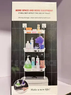Toilet Rack Organizer – Bathroom Storage Solution