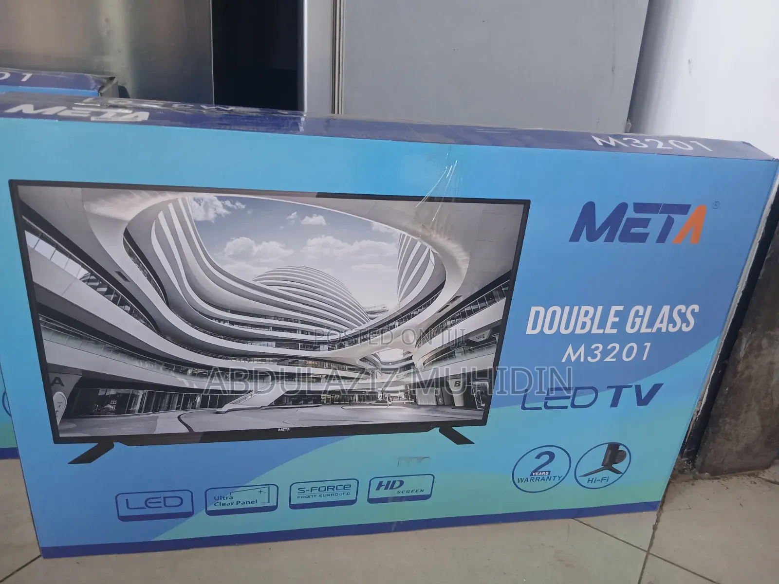 META 32 Inche Double Scrine TV