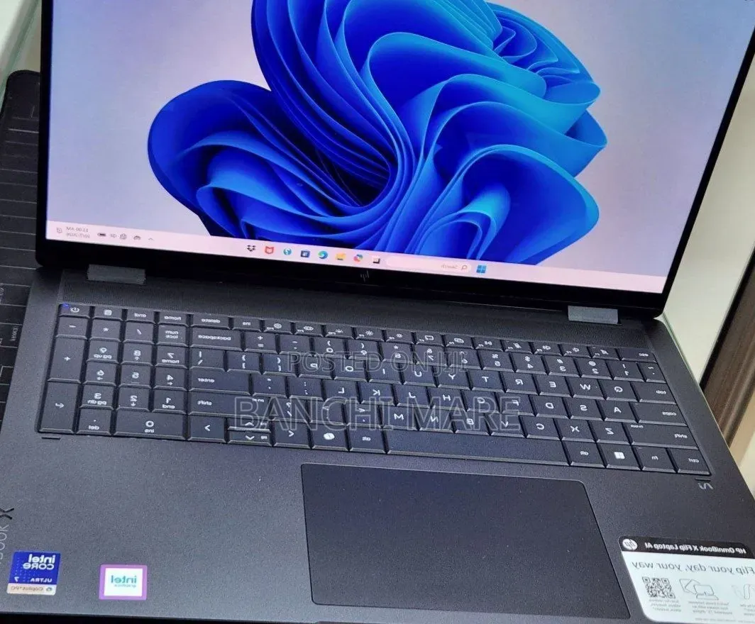 New Laptop HP OmniBook X Flip 16" 16GB Intel Core Ultra 7 SSD 1T