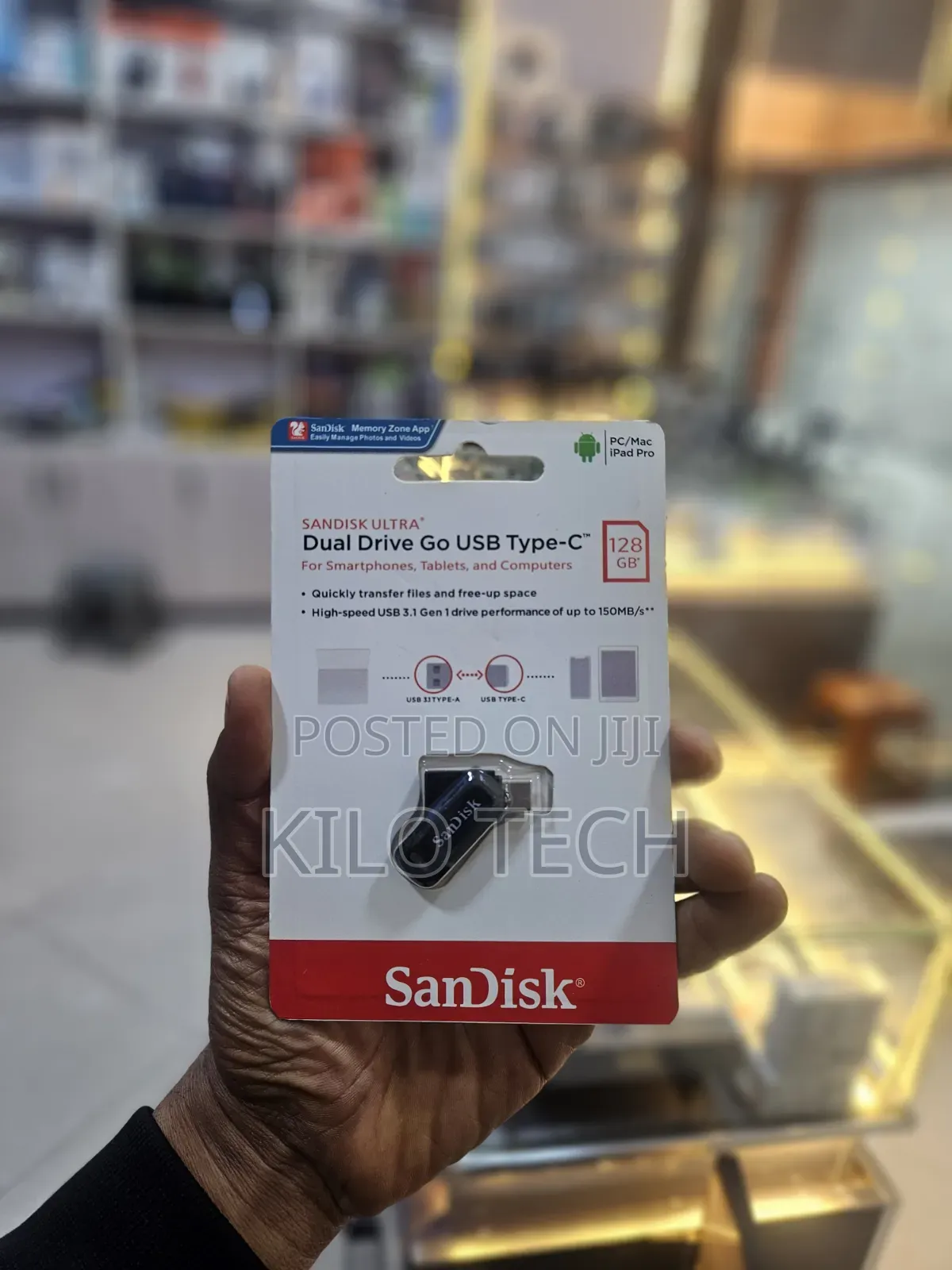 SanDisk Ultra Dual Drive Go USB Type-C