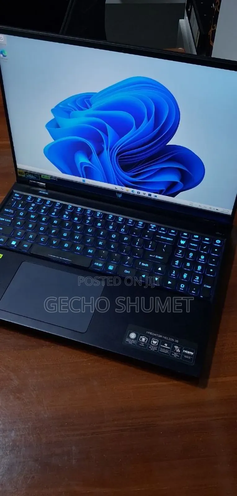 New Laptop Acer 16GB Intel Core i9 SSD 1T
