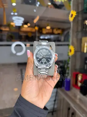 Casio Silver Chronograph