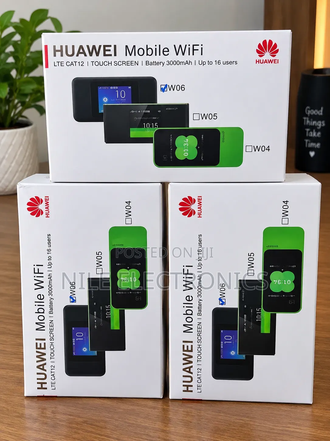 HUAWEI W06 Mobile WiFi 758 MBPS