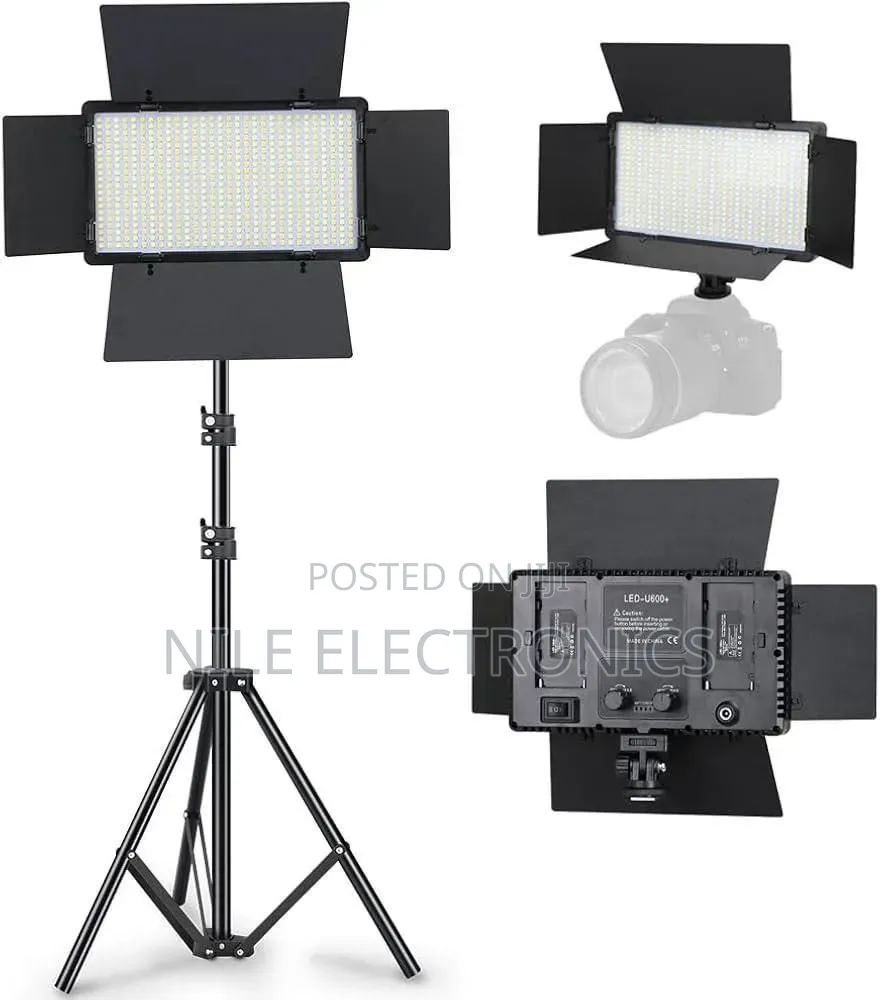 Pro LED 800 Varicolor Professional Photo & Video LED Light Kit