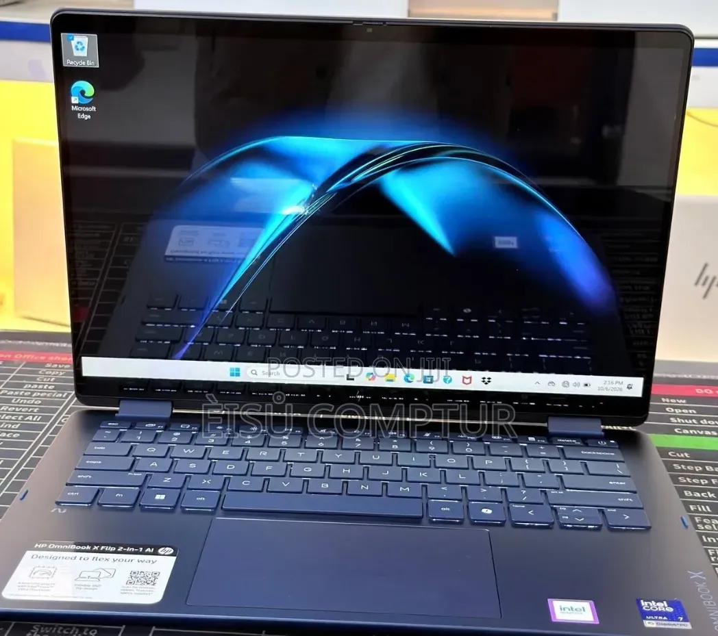 New Laptop HP OmniBook X Flip 14" 8GB Intel Core Ultra 7 SSD 512GB