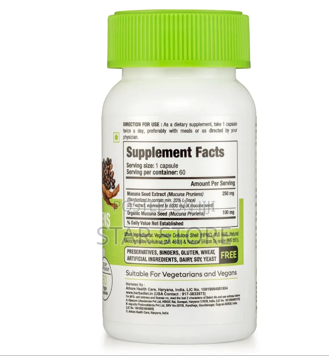 Mucuna Purines 20% L Dopa Extract
