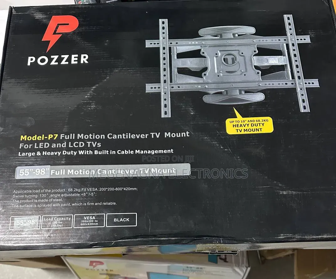 P7 Flexible TV Wall Mount/ተንቀሳቃሽ ቲቪ መስቀያ