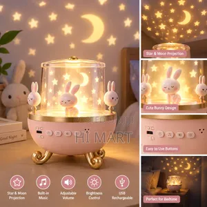 Bunny Carousel Night Light Projector