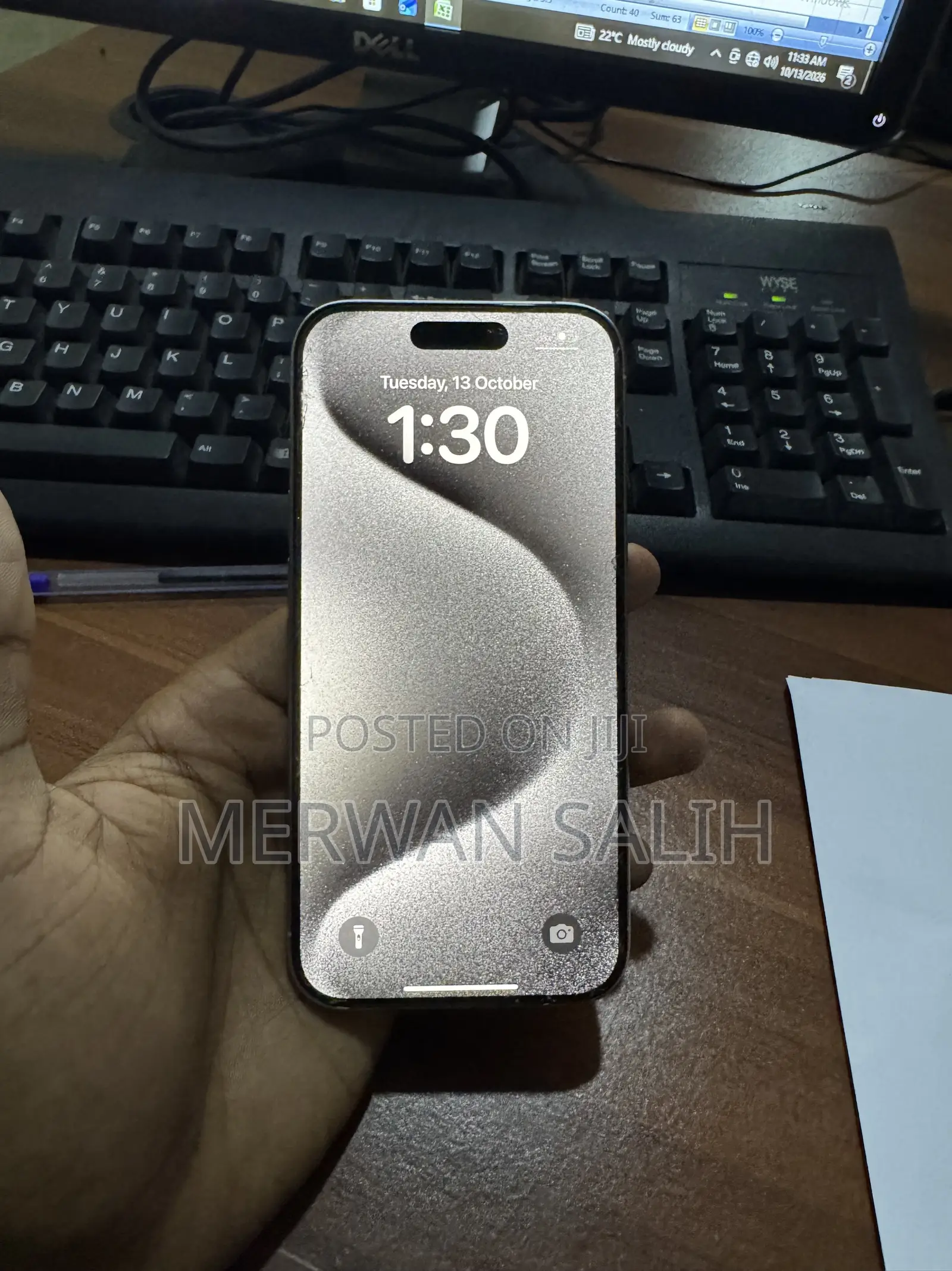 Apple iPhone 15 Pro 128 GB White