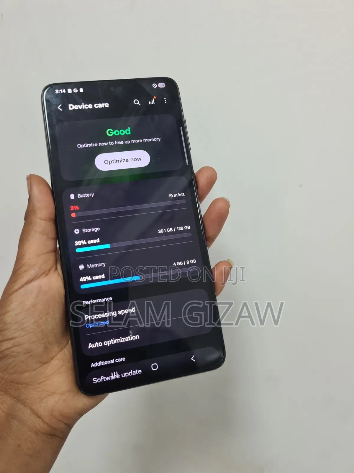 New Samsung Galaxy S21+ 5G 128 GB Black