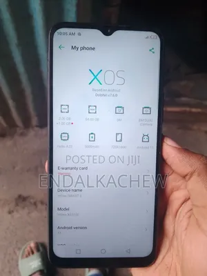 Infinix Smart 7 HD 64 GB Blue