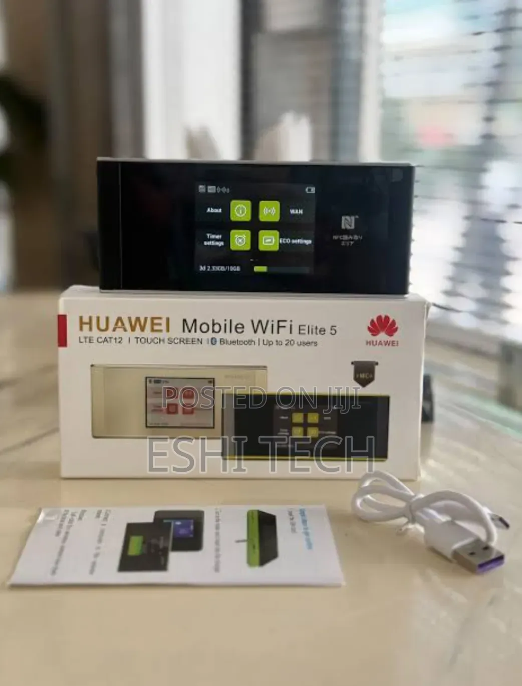 Huwaei Mobile Wifi Elite 5-Lte CAT 12 Router
