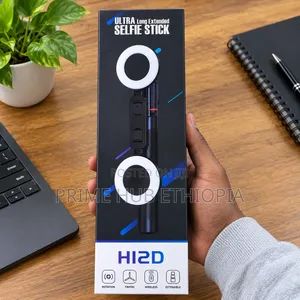 HI2D Ultra Long Extended Selfie Stick Model H12D With Built-in Tripod