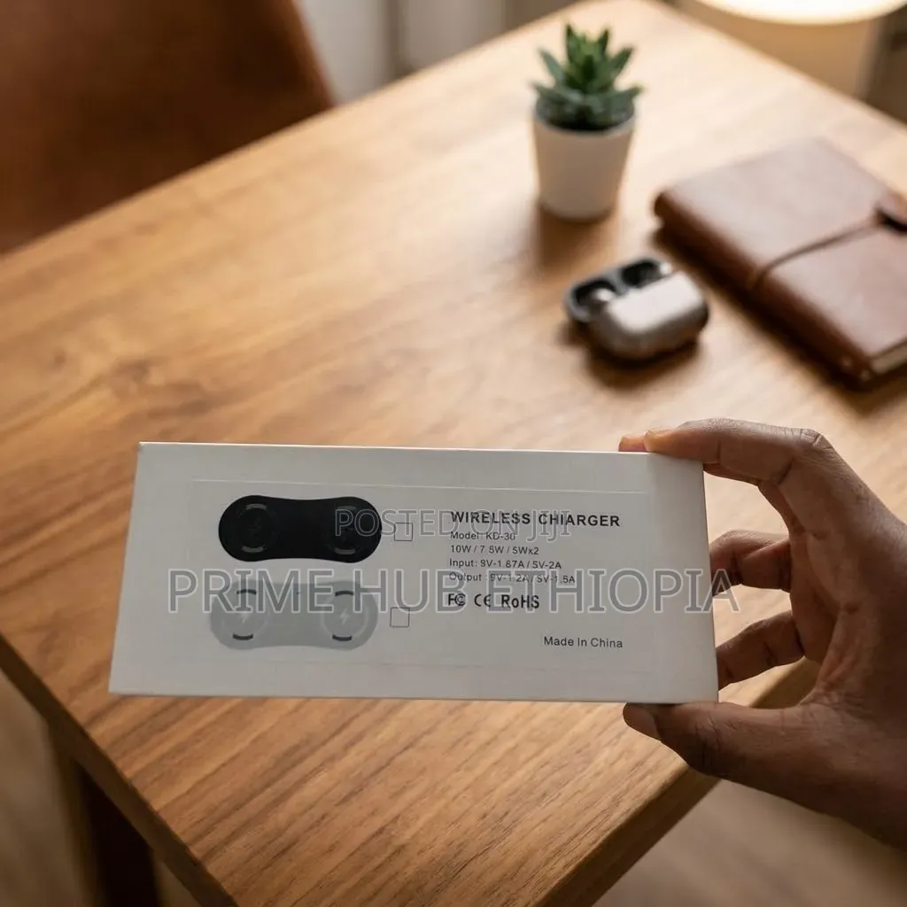 KD-30 Dual Wireless Fast Charger Pad
