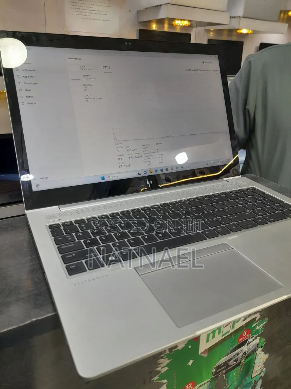 Laptop HP EliteBook 840 16GB Intel Core i5 SSD 512GB
