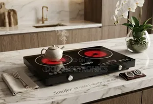 Sonifer Double Electric Cooker (1800W + 1800W) – Model SF-3051