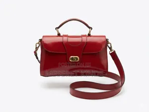 100% የኢትዮጵያ የተፈጥሮ ቆዳ የሴቶች ቦርሳ (Genuine Leather Handbag)