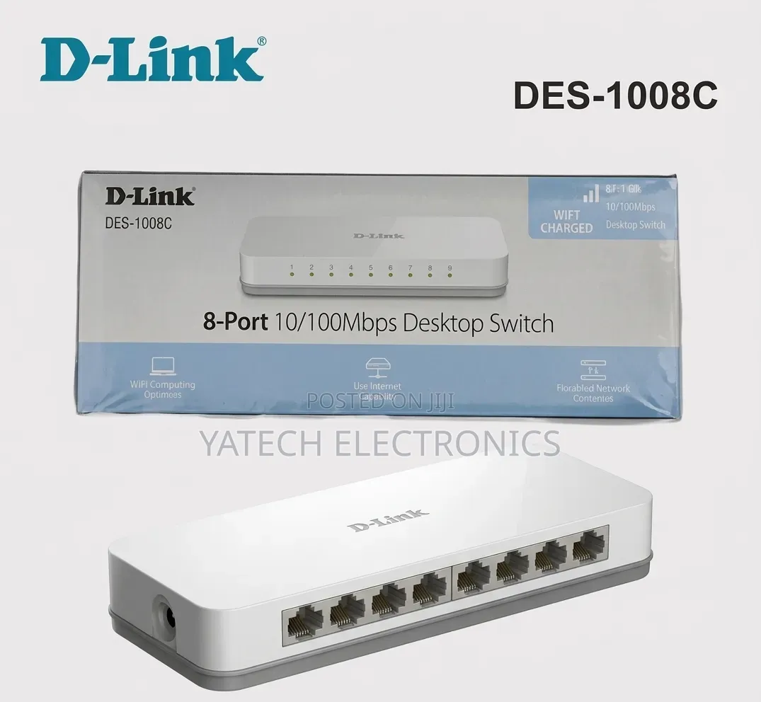 D-Link DES-1008C 8-Port