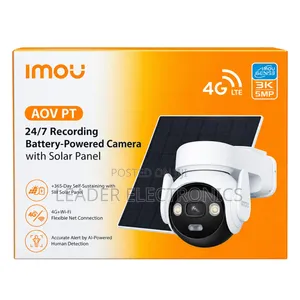 Imou Aov Pt 24/7 የሚቀርፅ 4G እና WIFi የሚሰራ Camera