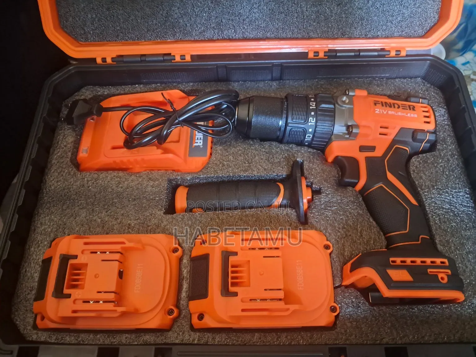 FINDER 21V Brushless Impact Drill