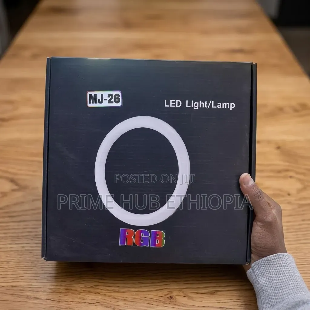 10-Inch RGB MJ-26 LED Soft Ring Light