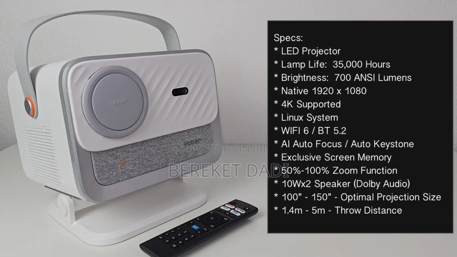 Yaber Home Theater Projector