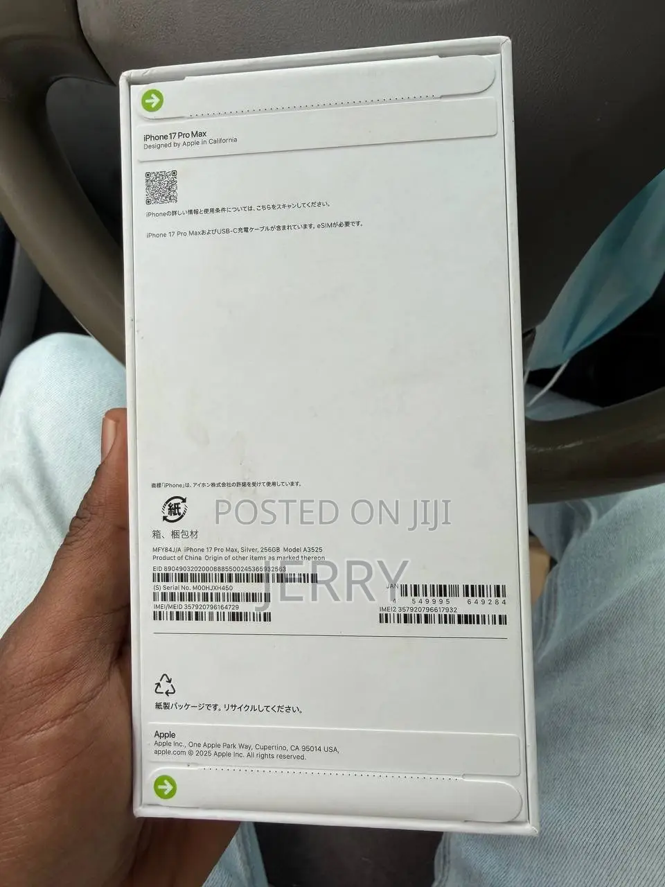New Apple iPhone 17 Pro Max 256 GB Silver