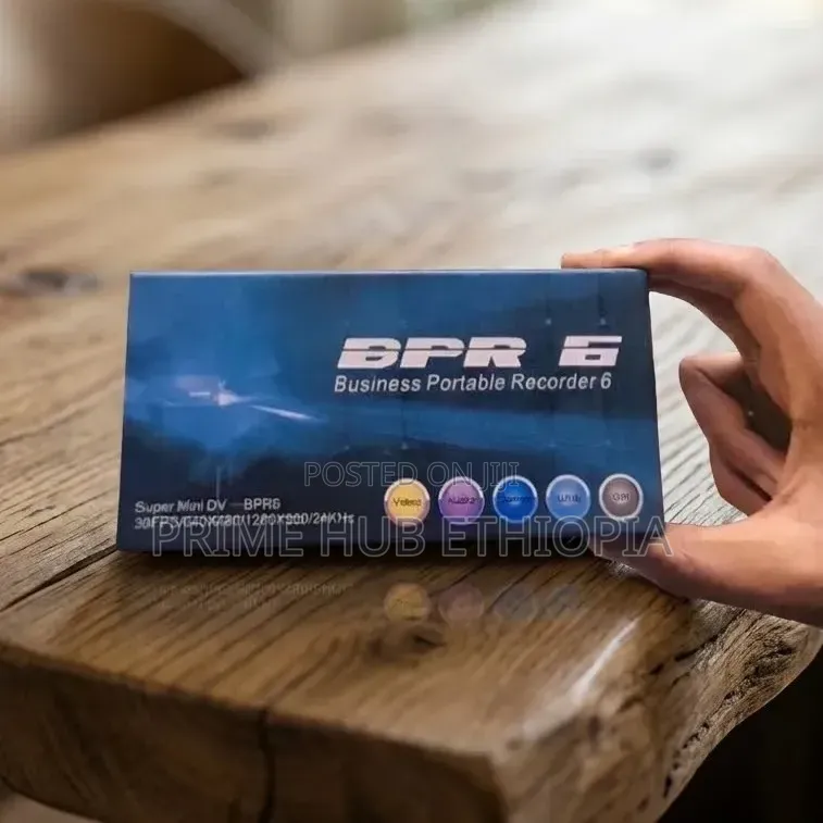 BPR 6 Pen Security Camera Business Portable Recorder
