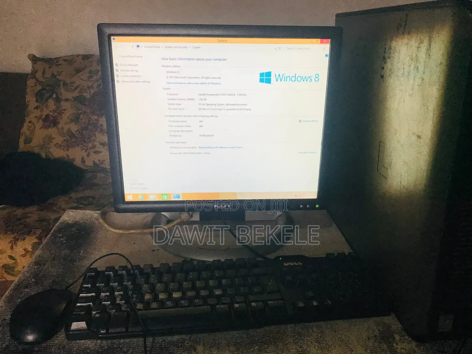 Desktop Computer Dell 1GB Intel Core 2 Duo HDD 128GB