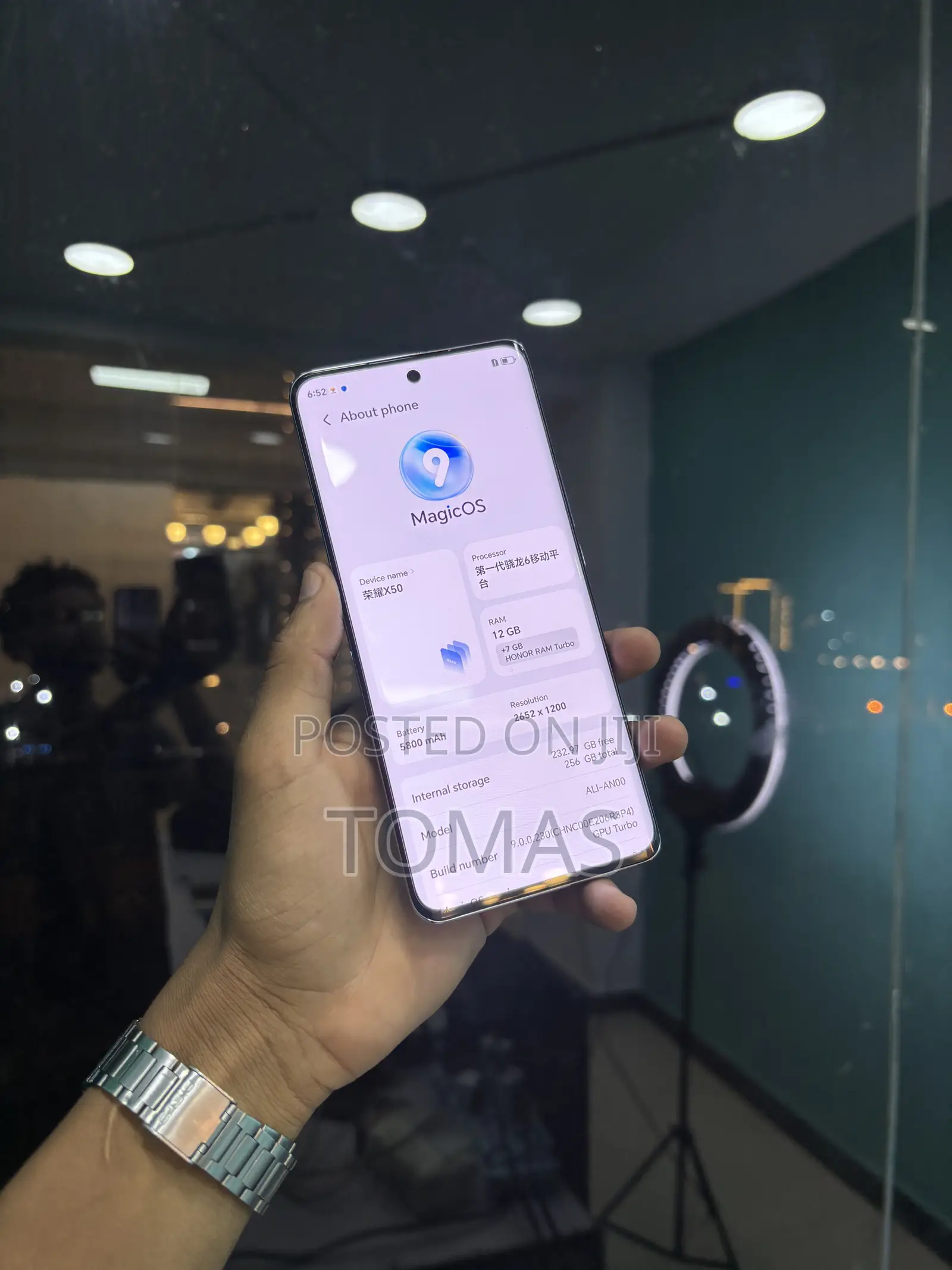 Honor X50 256 GB Silver