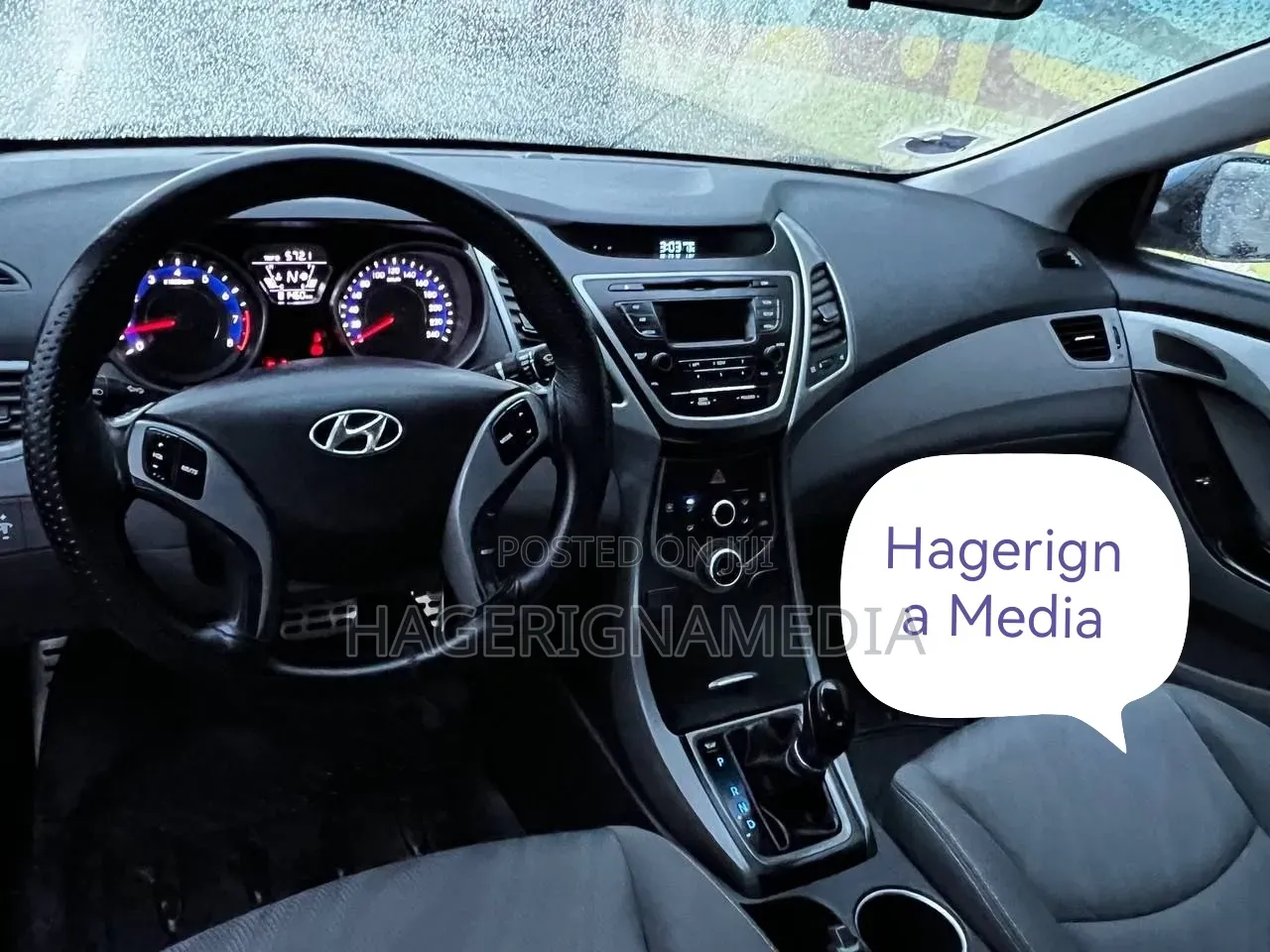 Hyundai Elantra 2014 Blue