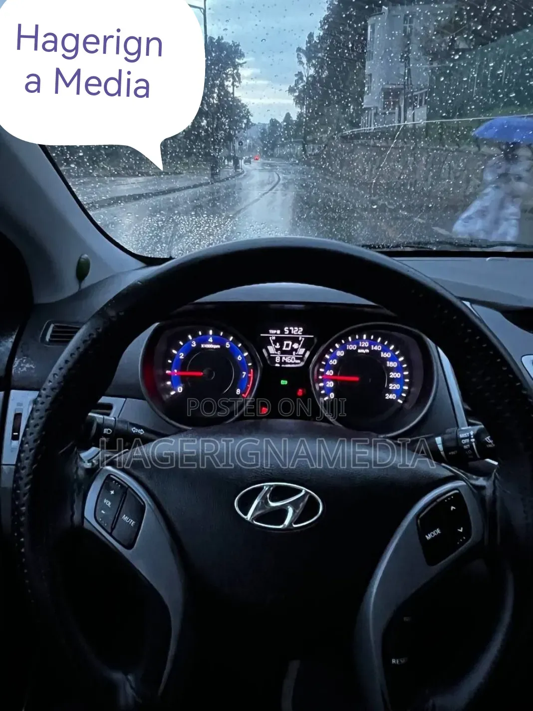 Hyundai Elantra 2014 Blue