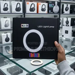 10-Inch RGB MJ-26 LED Soft Ring Light