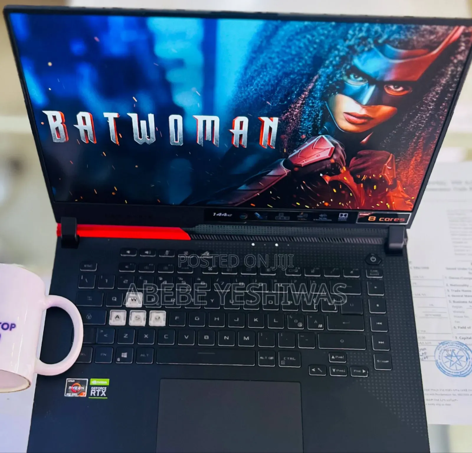 New Laptop Asus ROG Strix G15 16GB AMD Ryzen 7 SSD 512GB