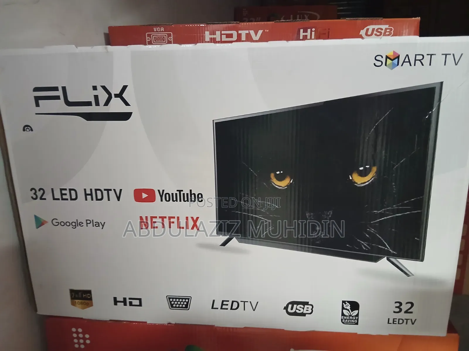 Flix 32 Inche Double Scrine Smart TV