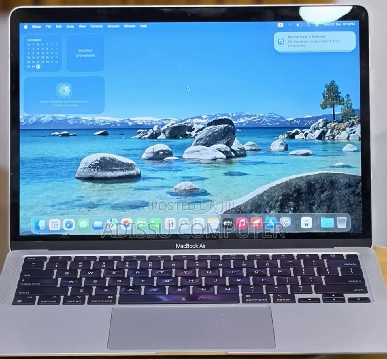 New Laptop Apple MacBook Air 2020 M1 8GB Apple M1 SSD 256GB
