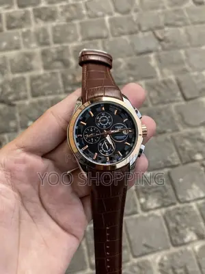 Tissot Leather Strap Chrono Watches for Men