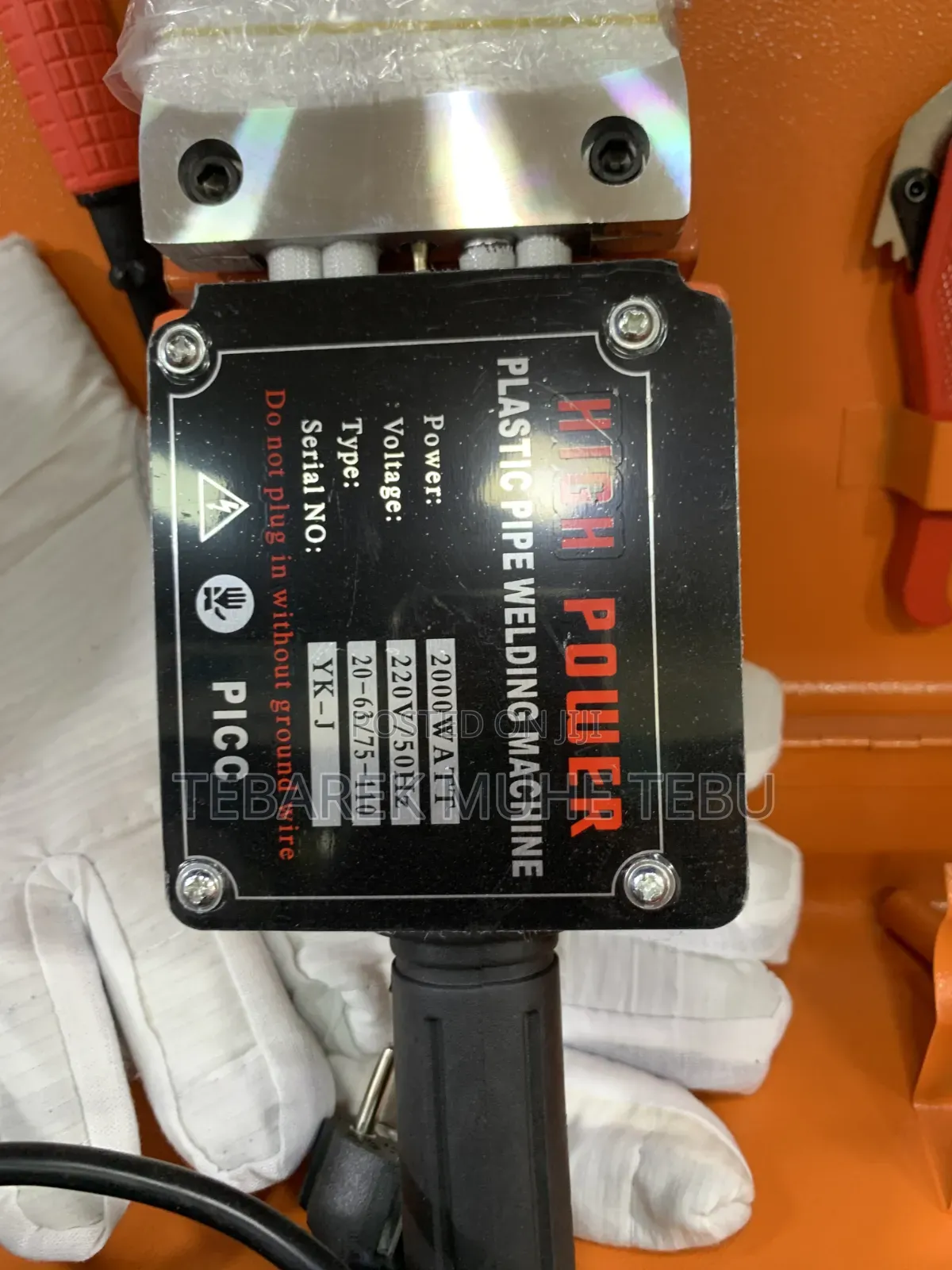 High Power PPR Plastic Pipe Welding Machine 2000W Set