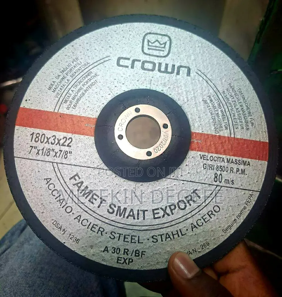 Crown 7-Inch (180 Mm) Metal and Steel