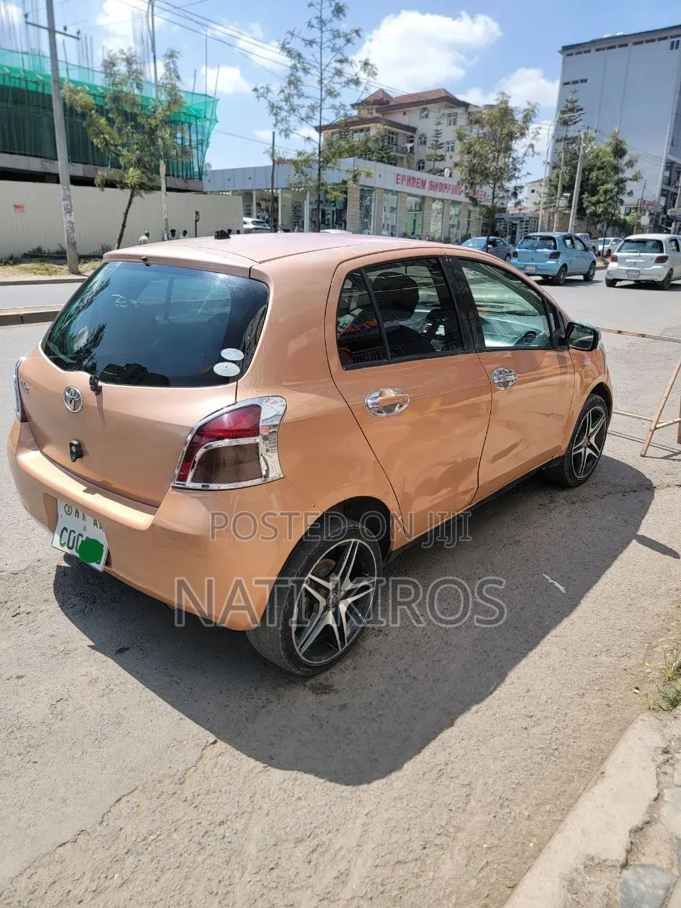 Toyota Yaris 2005 Orange