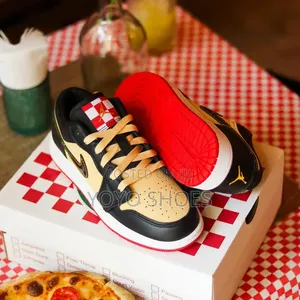 Air Jordan 1 Low SE “Pizza”Unisex Fashion Sneaker Shoes