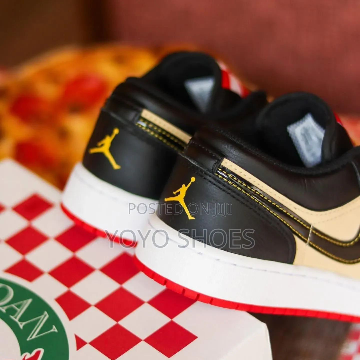 Air Jordan 1 Low SE “Pizza”Unisex Fashion Sneaker Shoes