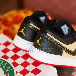 Air Jordan 1 Low SE “Pizza”Unisex Fashion Sneaker Shoes