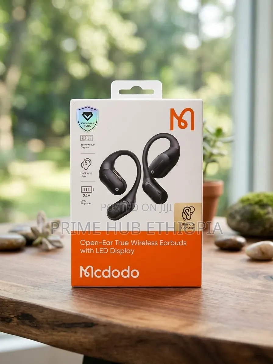 McDodo HP-007 Open-Ear True Wireless Earbuds With LED Display