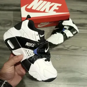 Nike Air Veer White, Black/ Blue Unisex Fashion Sneaker Shoes