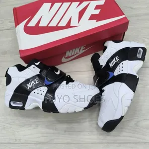 Nike Air Veer White, Black/ Blue Unisex Fashion Sneaker Shoes
