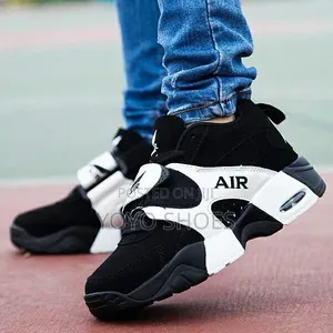 Nike Air Veer White/Black Unisex Fashion Sneaker Shoes