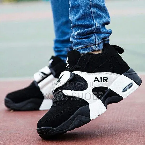 Nike Air Veer White/Black Unisex Fashion Sneaker Shoes