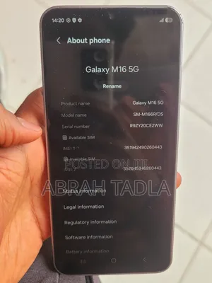 Samsung Galaxy M16 128 GB Black